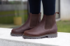 Dy'on sztyblety brązowe Chelsea buty do jazdy konnej