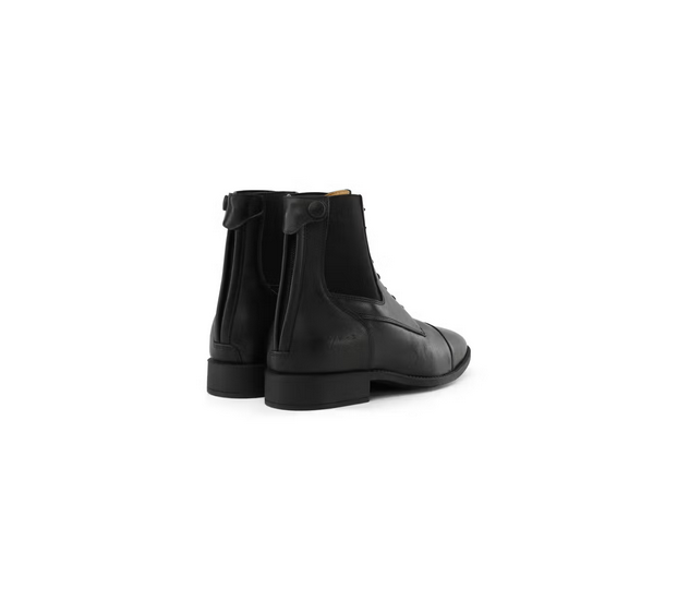 dyon buty jeździeckie ze sznurówkami czarne