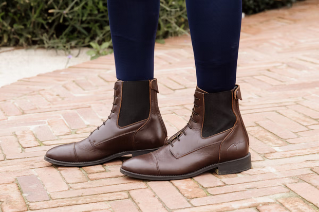 Dy'on sztyblety Front Laces brązowe