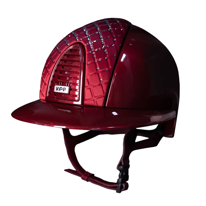Kask KEP Italia Cromo 2.0 Polo Metal Milano Bordo