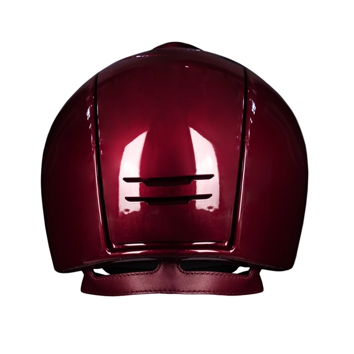 KEP kask Cromo 2.0 Polo Metal bordowy tył