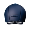 kask KEP Italia Cromo 2.0 z szerokim daszkiem  Galassia Matt granatowy tył