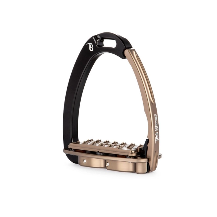 Strzemiona Tech Stirrups Venice Plus Evo black/brown