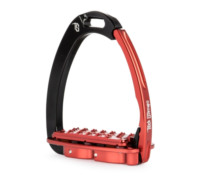 Strzemiona Tech Stirrups Venice Plus Evo black/red