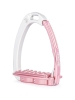 Strzemiona Tech Stirrups Venice Evo Sloped silver/pink