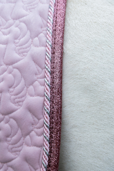 czaprak kentucky różowy sammy unicorn glitter