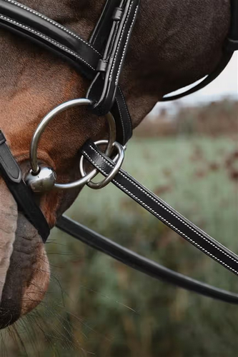 Dyon wodze gumowe z 7 stoperami i zapięciem pierścieniowym 1/2" Working