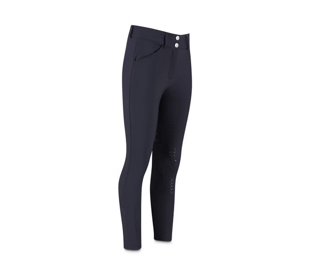 Kentucky bryczesy Miami Women Breeches Full Grip pełny lej granatowe