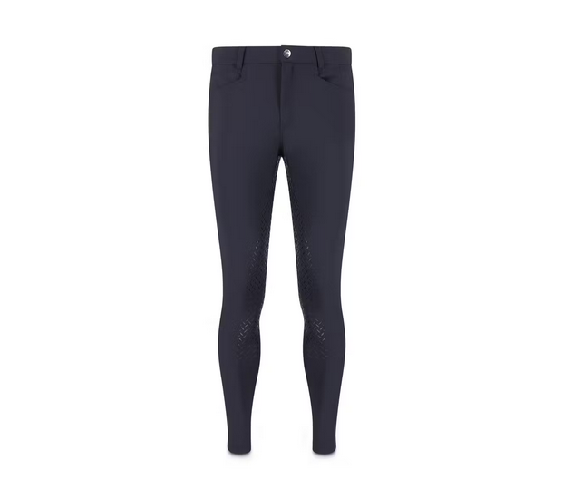 Kentucky bryczesy męskie Mexico Man Breeches Full Grip granatowe pełny lej