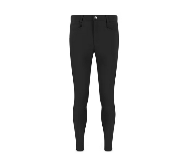 Kentucky bryczesy męskie Mexico Man Breeches Knee Grip czarne