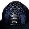 Niebieski kask Kep szeroki daszek Milano