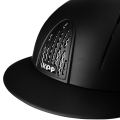 Kask kep smart matowy z szerokim daszkiem czarny