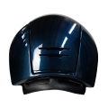 Kask KEP Italia Cromo 2.0 błyszczący niebieski z szerokim daszkiem tył