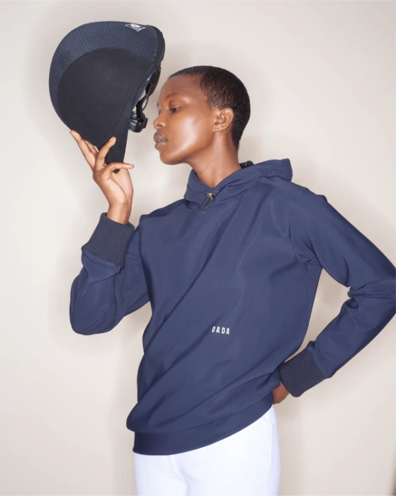 bluza dada sport granatowa z kapturem