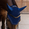 nauszniki kentucky velvet mini pearls navy
