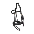 Dy'on ogłowie Plaited Flash Noseband with Pull back D Collection