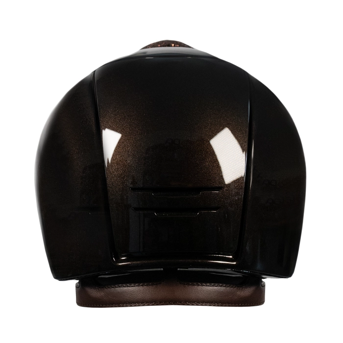 kep kask cromo 2.0 brąz metal polish glitter brown