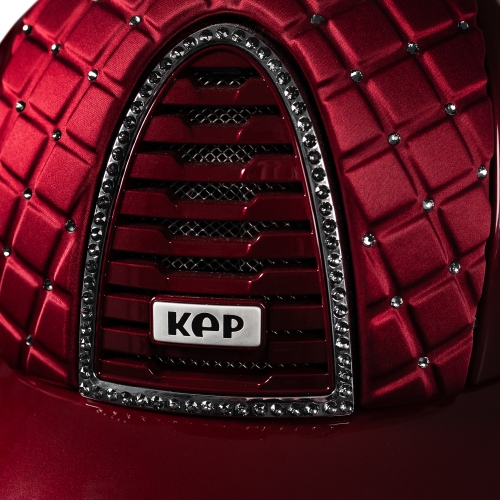 KEP Italia kask Cromo 2.0 Metal Milano Crystal Bordo