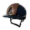 kask kep cromo 2.0 polish metal phyton blue szeroki daszek