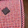 Kentucky czaprak Velvet Printing czerwony fioletowy