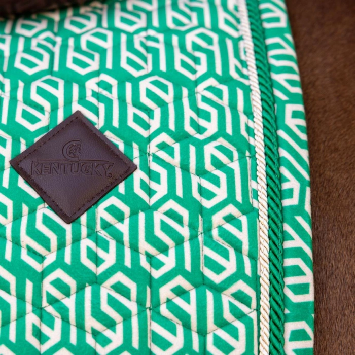 Kentucky czaprak Velvet Printing zielony