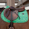 Kentucky czaprak Velvet Printing green navy