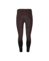 TROLLE bryczesy High Waist Breeches Full Grip damskie bryczesy z wysokim stanem i pełnym lejem brązowe