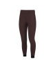 TROLLE bryczesy High Waist Breeches Full Grip damskie bryczesy z wysokim stanem i pełnym lejem brown