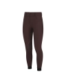 TROLLE bryczesy High Waist Breeches Full Grip damskie bryczesy z wysokim stanem i pełnym lejem brown
