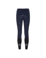 TROLLE bryczesy High Waist Breeches Full Grip damskie bryczesy z wysokim stanem i pełnym lejem granatowe