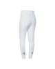 TROLLE bryczesy High Waist Breeches Full Grip damskie bryczesy z wysokim stanem i pełnym lejem białe