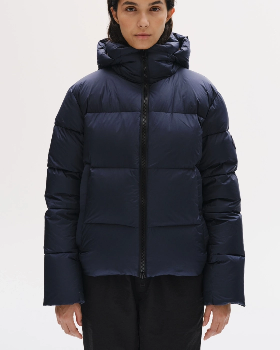 TROLLE kurtka Goose Down Jacket 2.0 zimowa puchowa kurtka navy