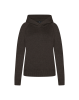 TROLLE bluza Loose Fit Extra Fine Merin z kapturem brown brązowa