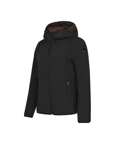 TROLLE damska kurtka L2Thermo Reversible dwustronna czarna
