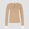 koszula konkursowa damska kentucky z długim rękawem beige with glitter