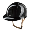 KEP Italia kask Smart Nova Polo Polish Black + Beżowy Pasek