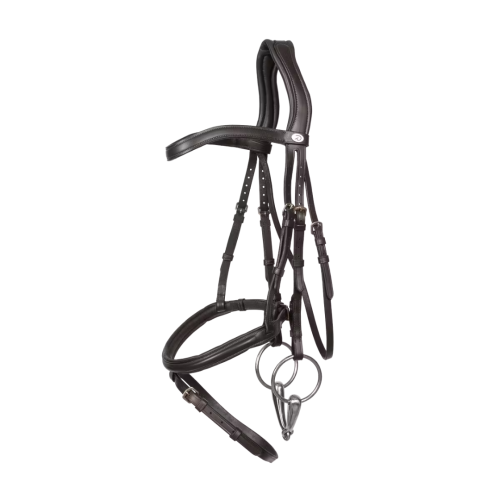 Dy'on ogłowie Flash Noseband Bridle Soft Leather