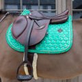 Kentucky czaprak Velvet Horse printing green zielony