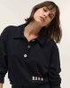 Bluza jeździecka Valegro materiał miękki i oddychający detal