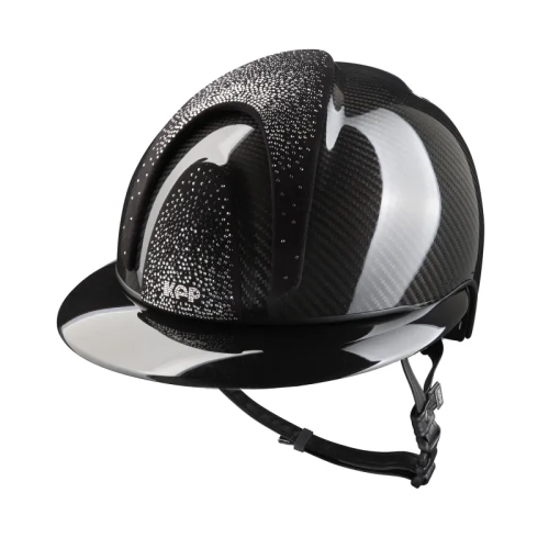 KEP Italia kask Carbon E-light Polo Nebula Silver Shine Black