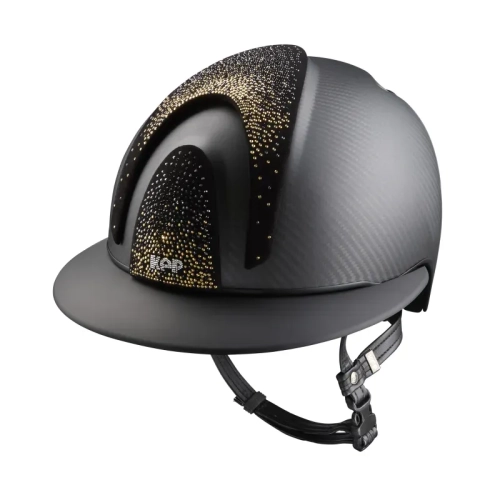 KEP Italia kask Carbon E-light Polo Nebula Gold Matt Black