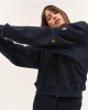 Bluza Dada Sport bawełna z naszyciami granatowa