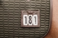 Head Number PVC Safety Pin Brown