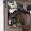 Kentucky nauszniki Wellington Velvet Horse Printing beżowe