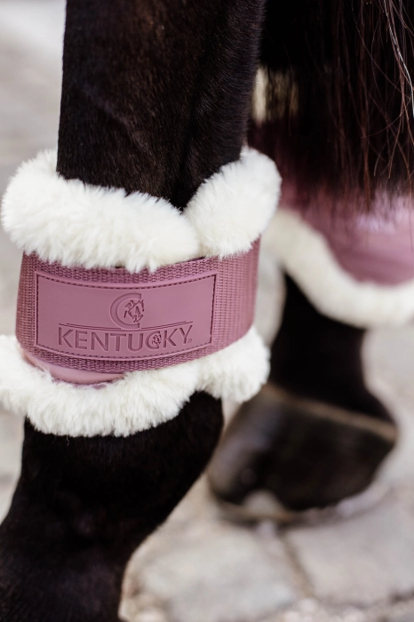 Kentucky ochraniacze Vegan Sheepskin Young Horse fetlock
