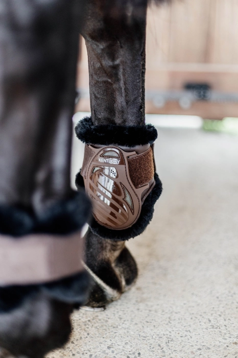 Kentucky ochraniacze Vegan Sheepskin Young Horse fetlock