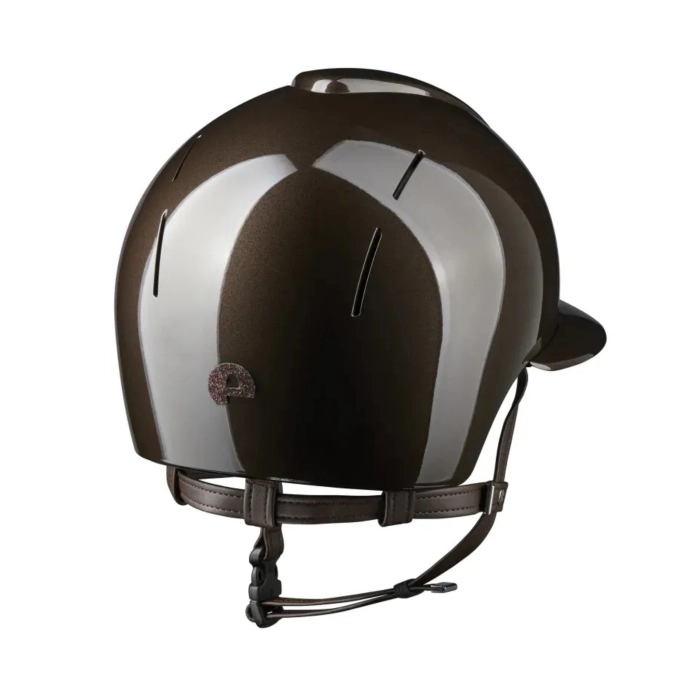 kask jeździecki smart nova kep italia do jazdy konnej brown glitter