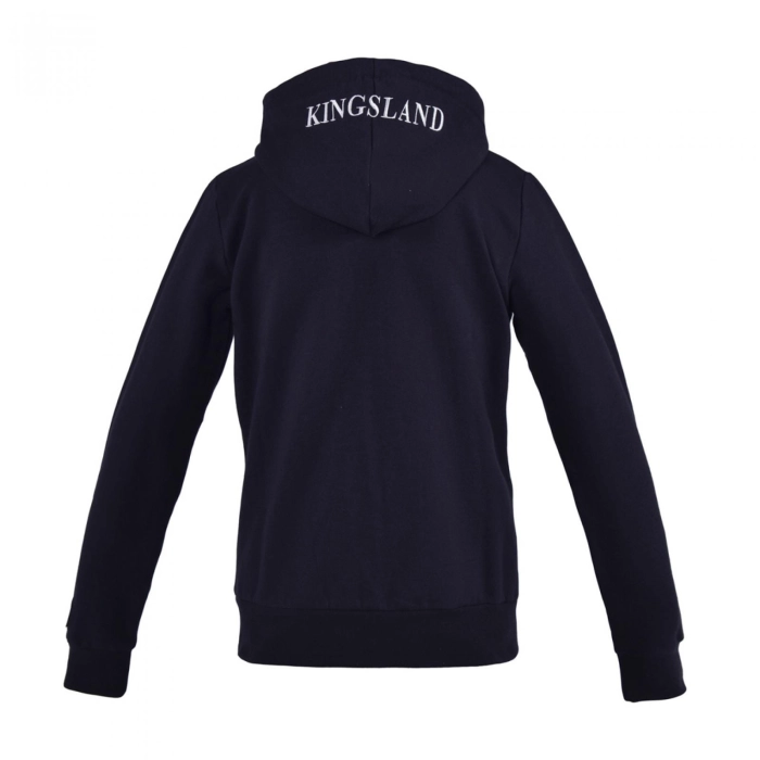 granatowa bluza kingsland z zamkiem