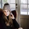 Szara czapka z pomponikiem Kentucky Beanie