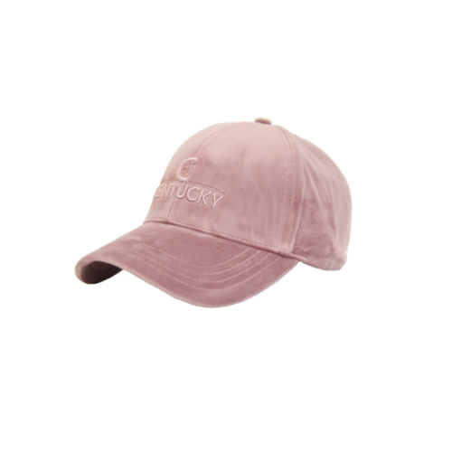 Czapeczka Kentucky Velvet pudrowy róż